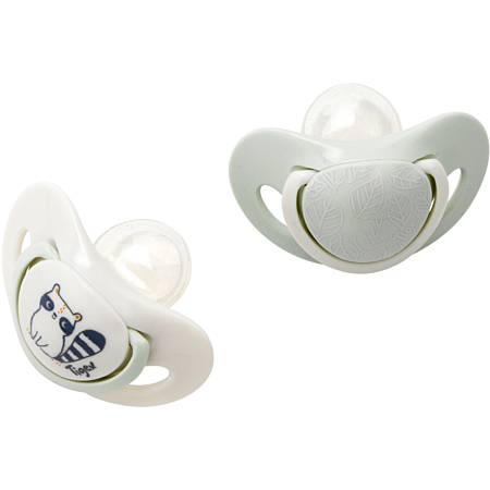 Lot de 2 sucettes physiologiques 6-18 mois