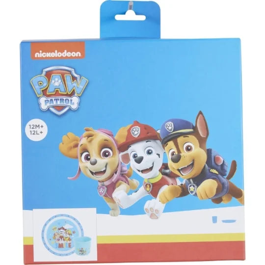 Set repas bébé Paw Patrol