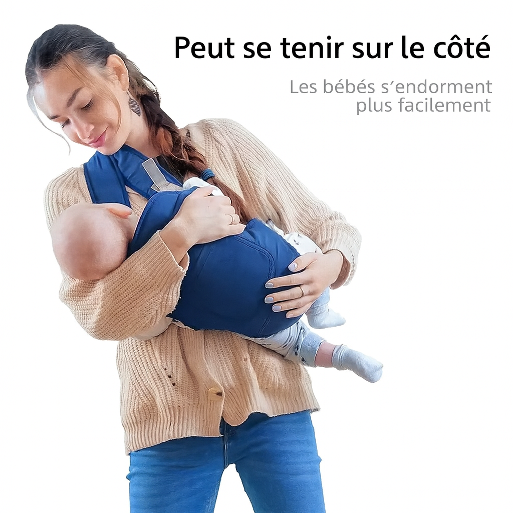 Porte-bébé multifonction 4 en 1 – Confort & sécurité