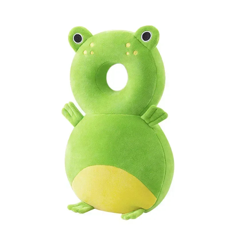 Protège-tête bébé anti-chute | Coussin de sécurité dorsal rembourré en peluche – Ange, abeille et animaux