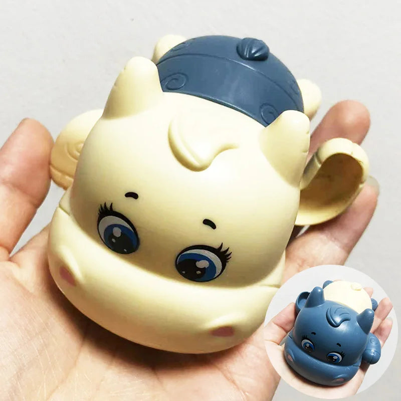 Jouet de Bain Bébé Tortue et Baleine – Jouet Flottant à Remontoir, Sécurisé et Amusant pour le Bain