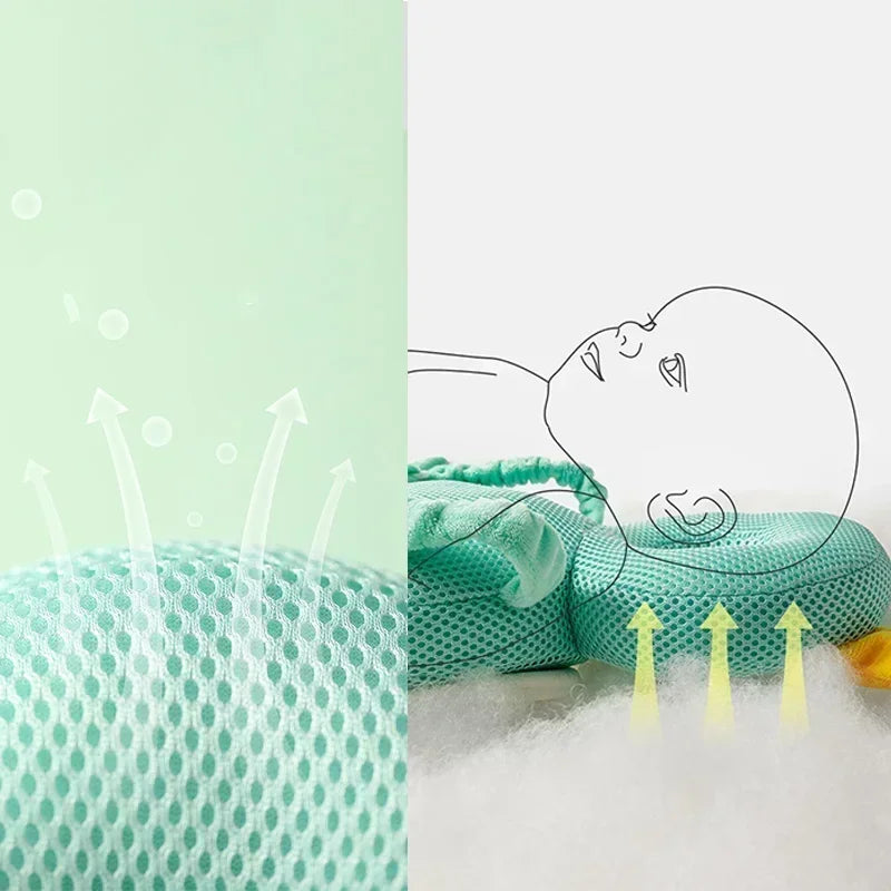 Protège-tête bébé anti-chute | Coussin de sécurité dorsal rembourré en peluche – Ange, abeille et animaux