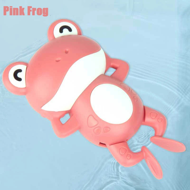 Jouet de Bain Bébé Tortue et Baleine – Jouet Flottant à Remontoir, Sécurisé et Amusant pour le Bain