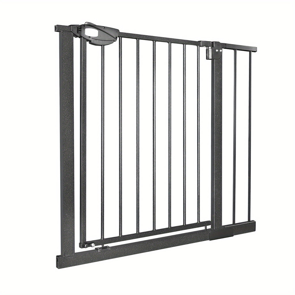 Barrière de Sécurité Bébé – Extensible 75 à 115 cm, Fermeture Automatique, Ouverture 180° Deux Sens
