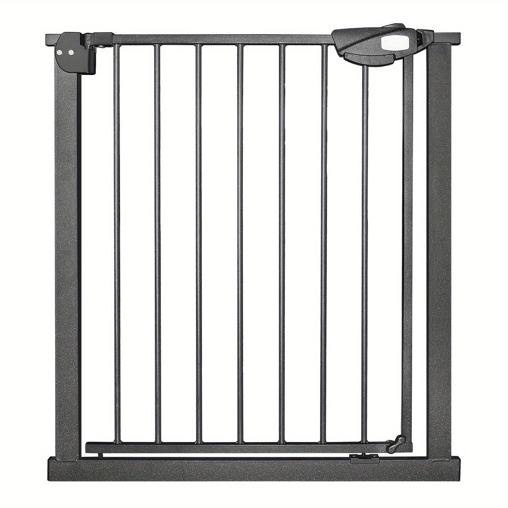 Barrière de Sécurité Bébé – Extensible 75 à 115 cm, Fermeture Automatique, Ouverture 180° Deux Sens